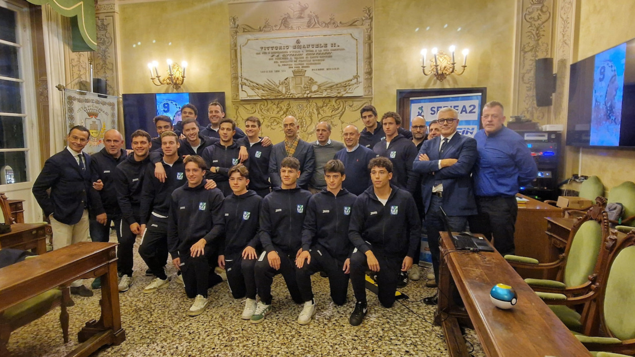Pallanuoto, presentata la prima squadra della Chiavari Nuoto