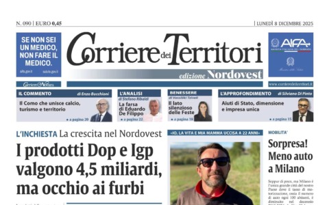 Sul nuovo Corriere dei Territori si parla dei prodotti Dop Igp: quanto valgono?