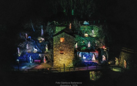 Ritorna il presepe allestito nell’antico mulino di Ra Pria
