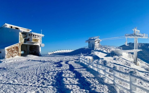 Prato della Cipolla, impianti aperti per una giornata di vero inverno