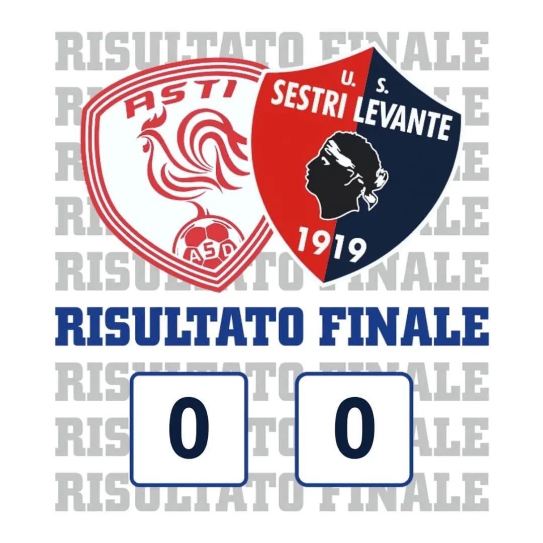 Asti-Sestri Levante: 0-0