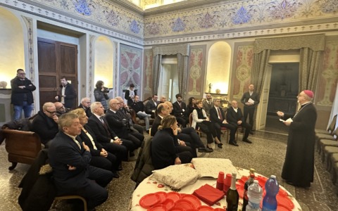 Il vescovo Devasini ai sindaci del Tigullio: “Fare rete per il futuro del territorio”