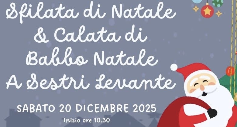 A Sestri Levante la magia del Natale scende in piazza