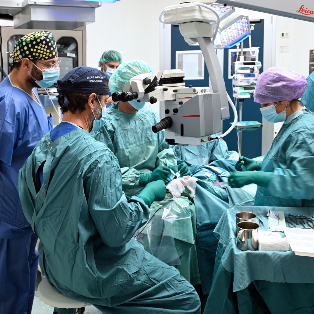 Gaslini, intervento senza precedenti in Italia su un bimbo di due anni con grave malformazione oculare