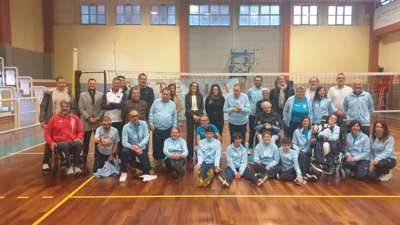 Entella Sitting Volley, presentata la squadra Special Olympics