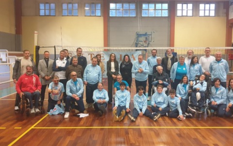 Entella Sitting Volley, presentata la squadra Special Olympics