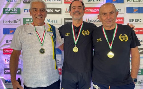 Rapallo Nuoto, cinque titoli italiani ai Campionati Master di Torino