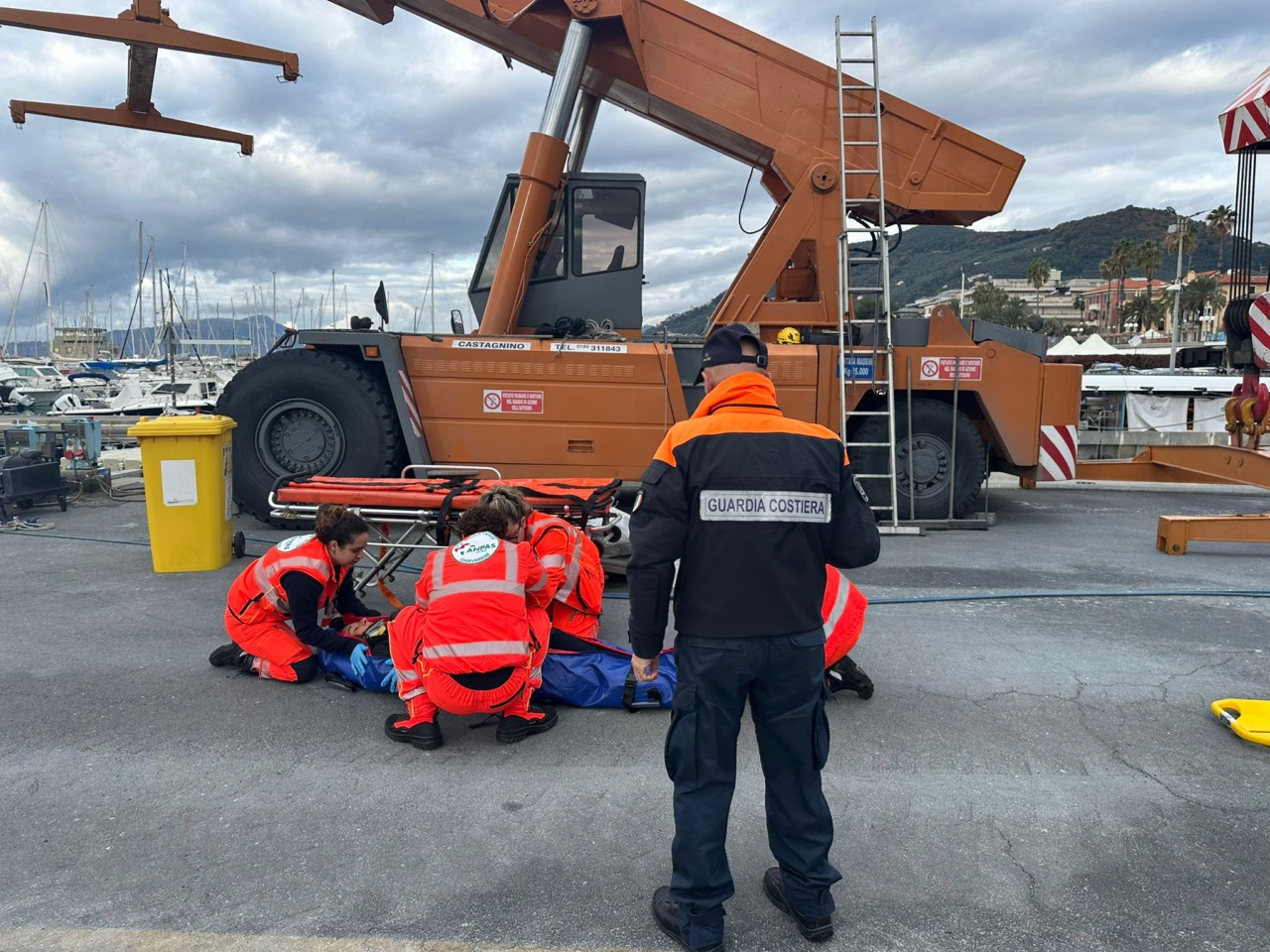 Chiavari, riuscita l’esercitazione antincendio nel porto turistico