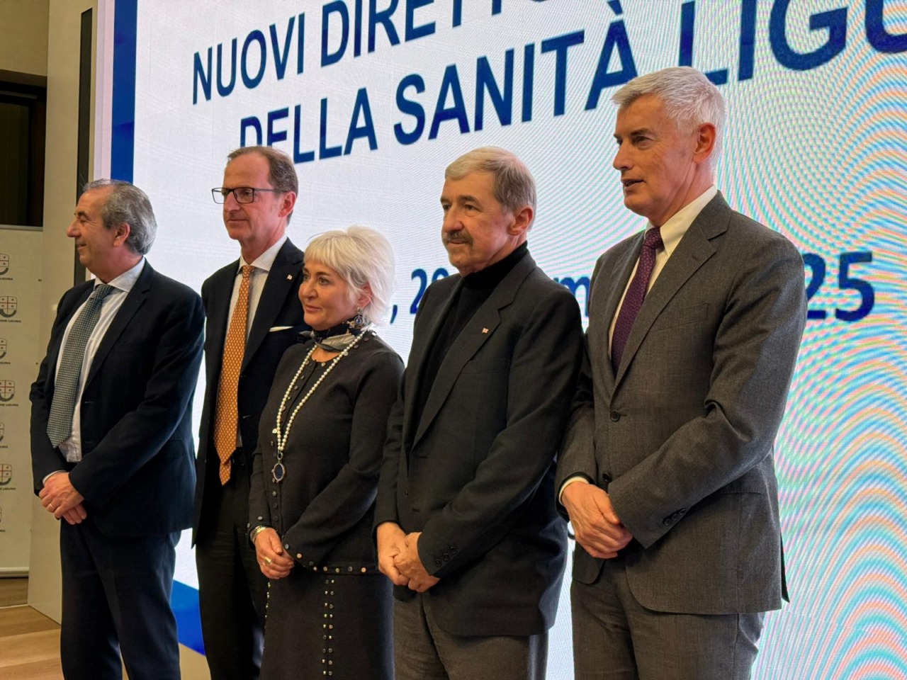 Sanità in Liguria, presentati i nuovi Direttori Generali