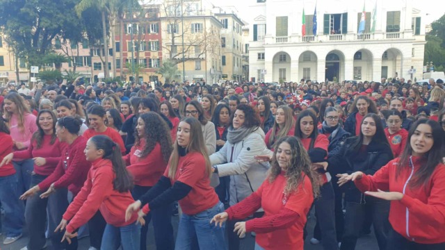 Flash Mob a Chiavari per la Giornata internazionale delle persone con disabilità
