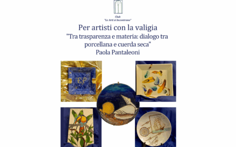 Porcellana e cuerda seca in dialogo: nuova esposizione a Chiavari