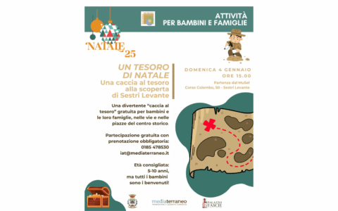 Sestri Levante, caccia al tesoro di Natale per bambini e famiglie