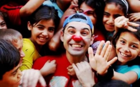 Marco Rodari a Chiavari: il Pimpa che porta pace