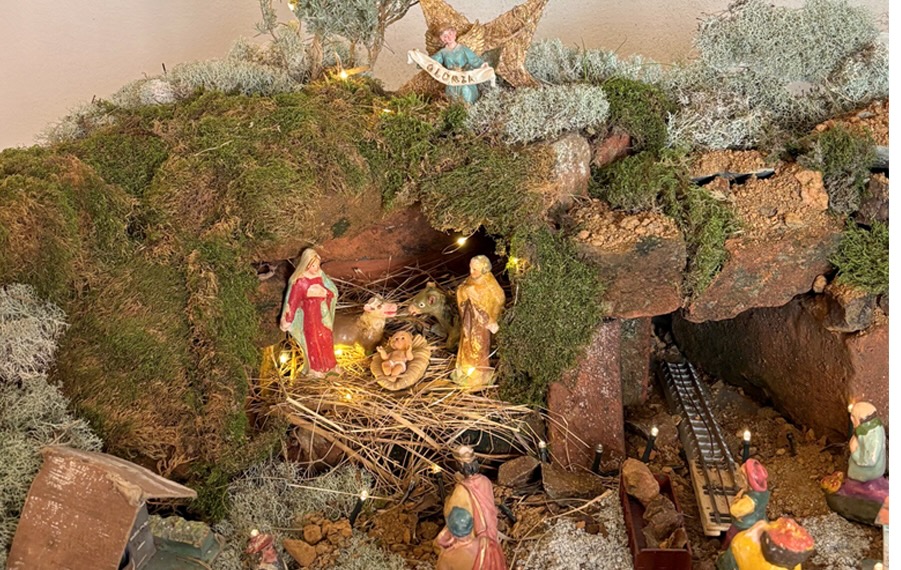 La Miniera di Libiola rivive nel presepe di Villa Rovereto