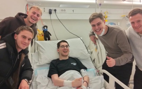 Il Sestri Levante visita Paolo, 25enne rimasto invalido dopo un’aggressione