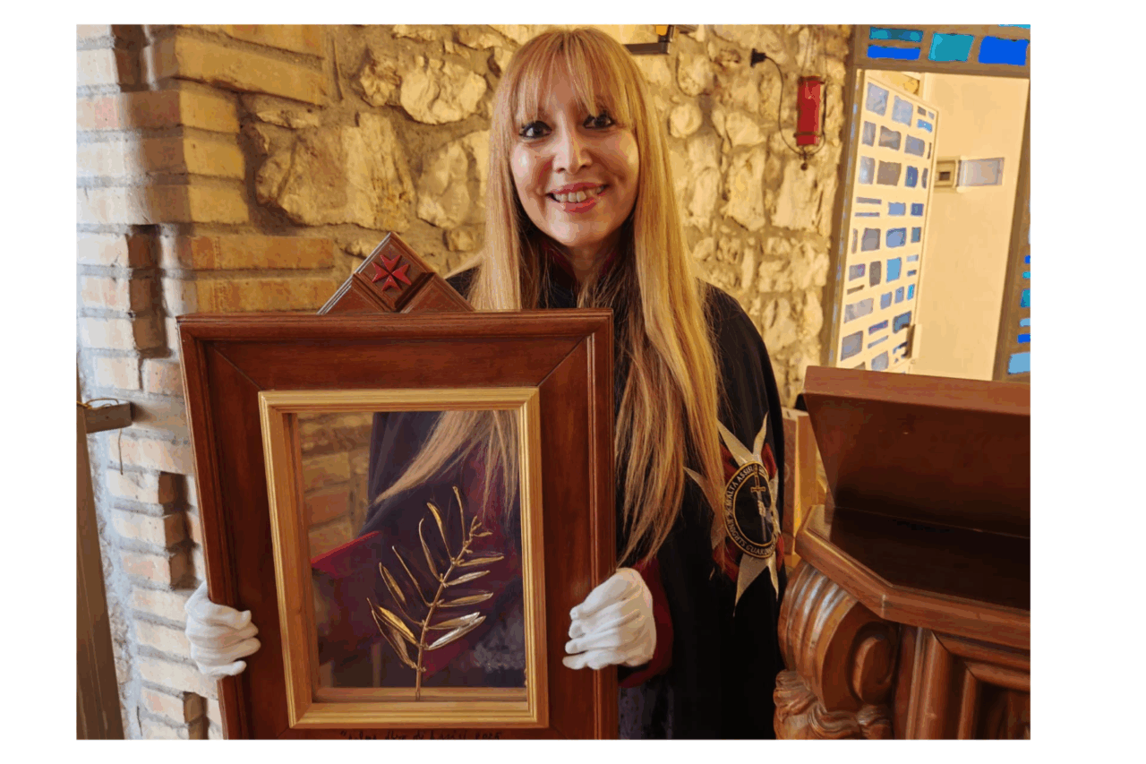 Sonia Bianchera insignita della Palma d’Oro per la Pace nella città di San Francesco