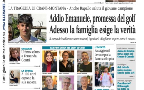Il Nuovo Levante da oggi in edicola