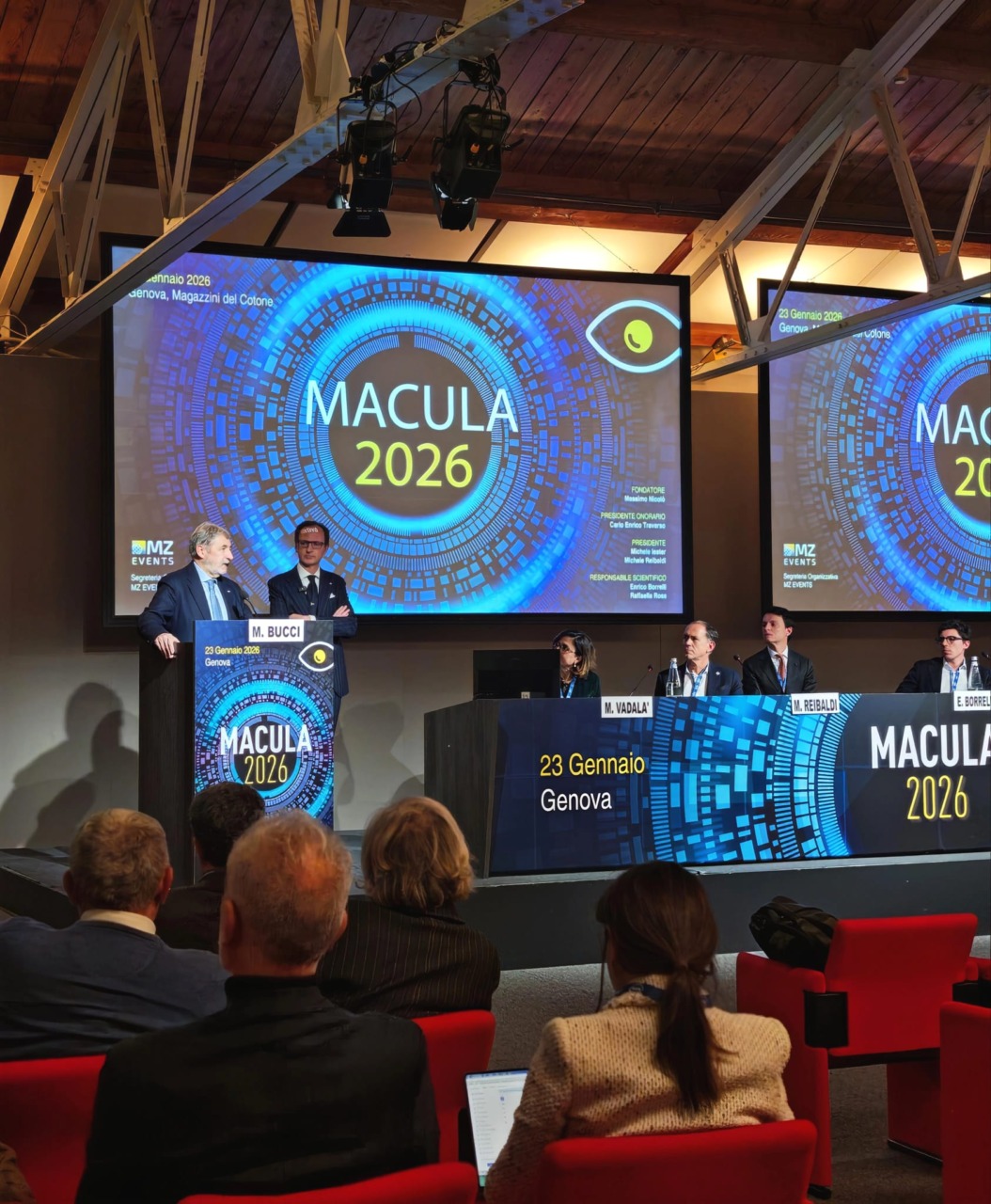 Bucci: «Prevenzione, cura e innovazione per la salute visiva, Liguria capofila nelle politiche sulle patologie della macula»
