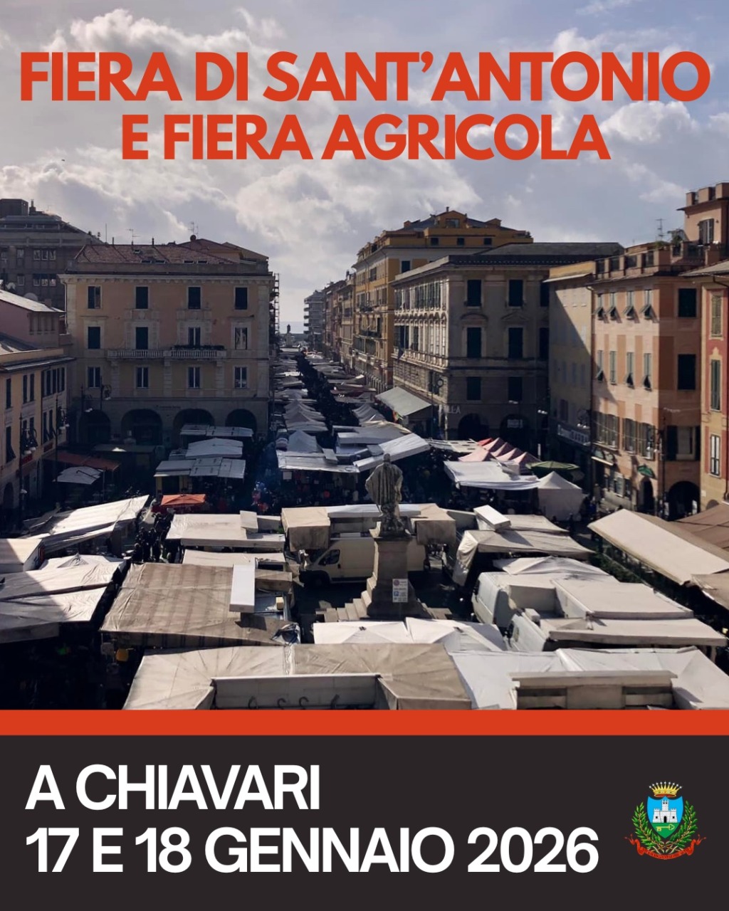 Chiavari si prepara per la Fiera di Sant’Antonio