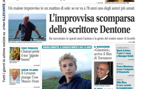Il Nuovo Levante da oggi in edicola