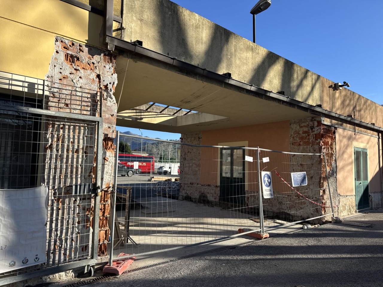 Centro sportivo di Caperana, entrati nel vivo i lavori di riqualificazione della struttura