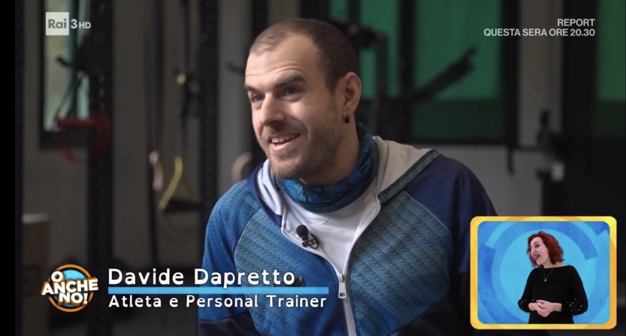 Davide Dapretto su Rai 3: inclusione e sport senza barriere a Casarza Ligure