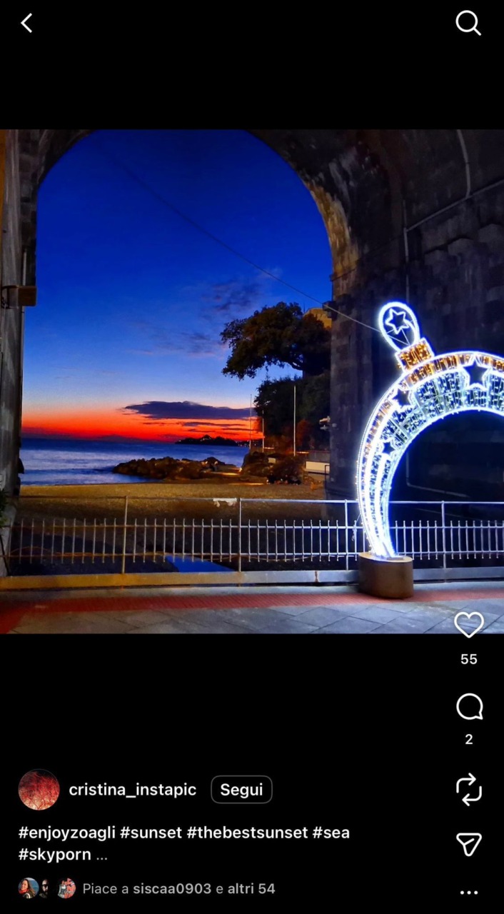 Zoagli, svelato il nome del vincitore del concorso fotografico di Natale