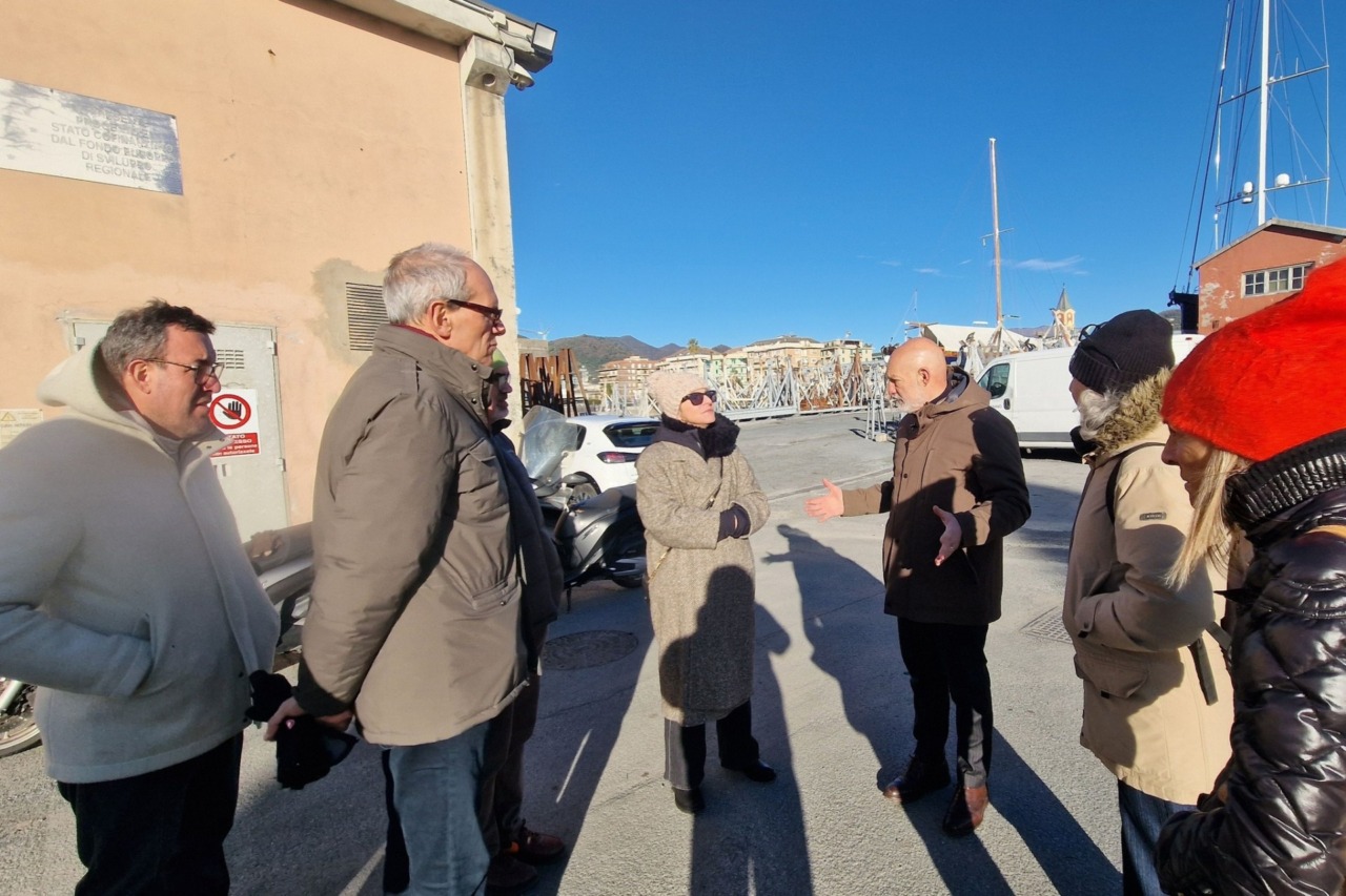 Sopralluogo sulla depurazione a Lavagna