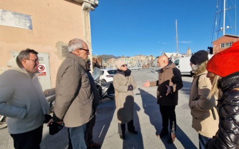 Sopralluogo sulla depurazione a Lavagna