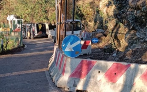 Riaperta la strada per Montallegro