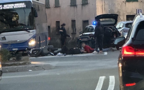 Incidente stradale sulla SS225 a Caperana