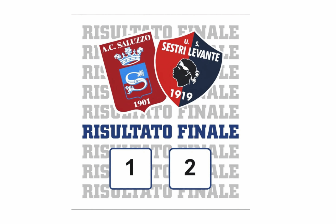 Saluzzo-Sestri Levante: 1-2