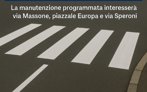 Recco: al via i lavori di rifacimento della segnaletica orizzontale