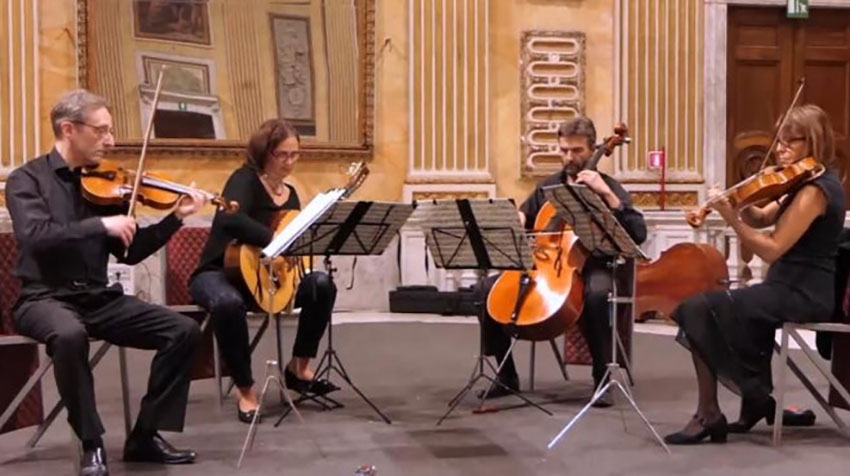 Il Quartetto Paganini-Sivori al Ridotto di Camogli