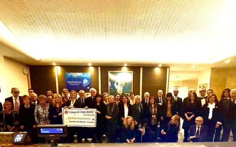 Solidarietà al Gaslini: 10.500 euro dal Lions San Michele di Pagana