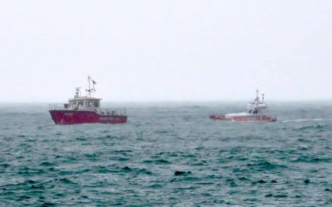 Affondato un peschereccio al largo di Santa Margherita Ligure