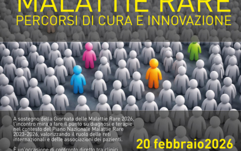 Febbraio mese delle malattie rare: al Gaslini due appuntamenti su ricerca e percorsi di cura