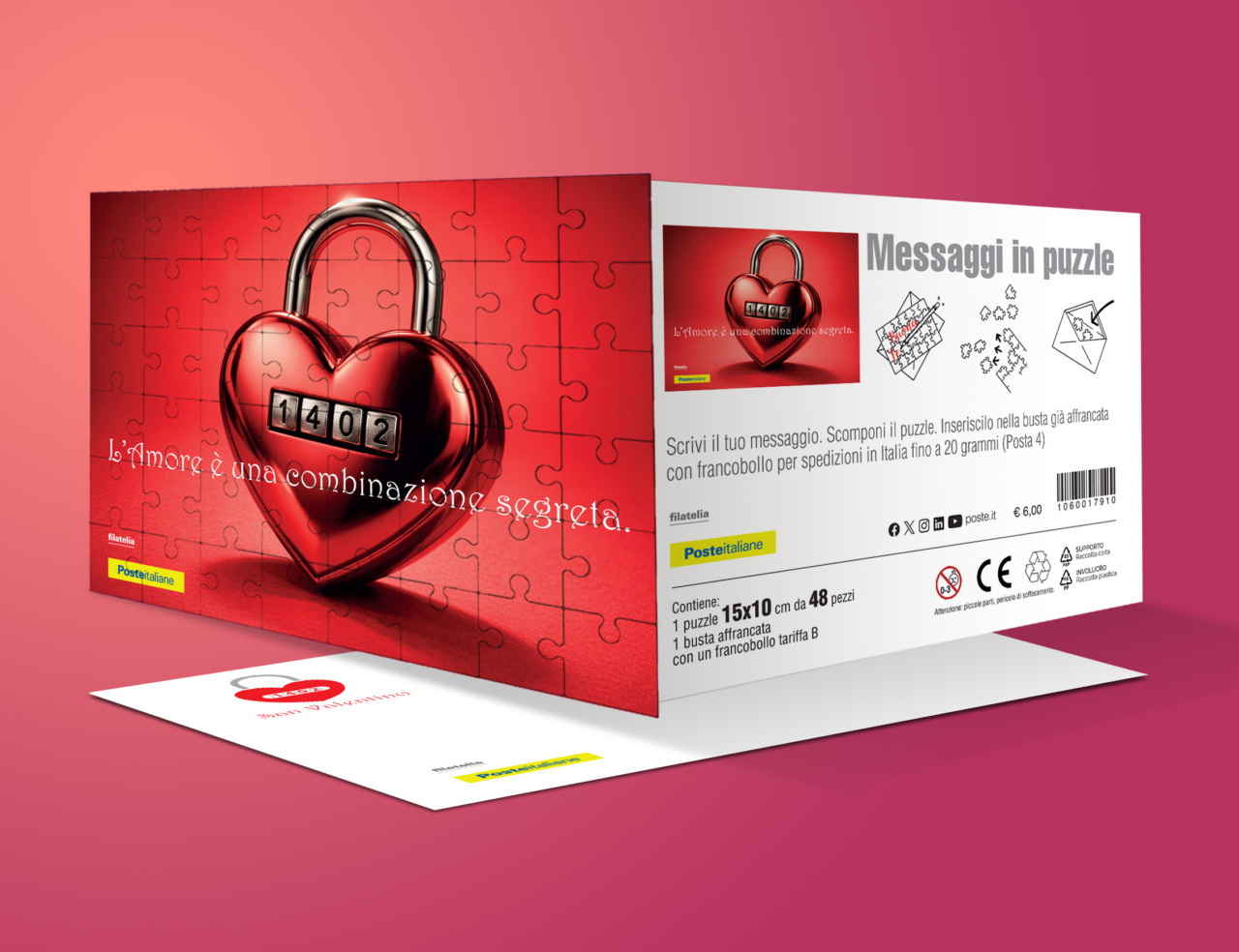 A San Valentino negli uffici postali del Levante ligure le cartoline per gli innamorati