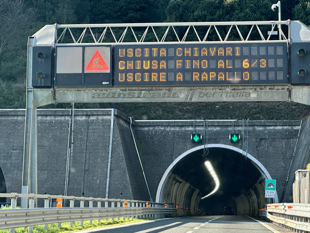 A12, le prossime chiusure