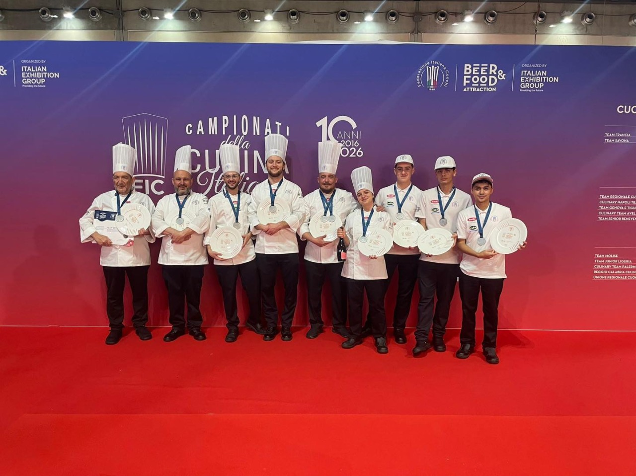 A Rimini una delegazione ligure record per i Campionati Italiani di Cucina 2026