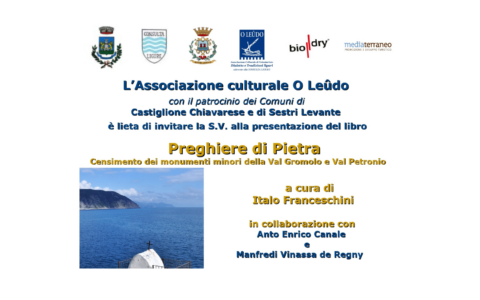 Cultura e memoria locale: a Castiglione Chiavarese il libro “Preghiere di Pietra”