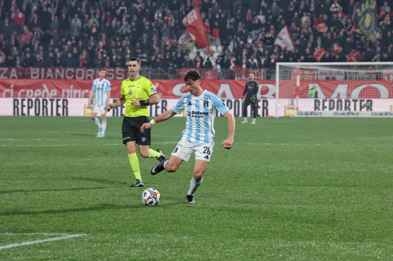 A Monza terza sconfitta consecutiva per la Virtus Entella