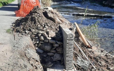 Recco, proseguono i lavori di messa in sicurezza lungo le strade frazionali