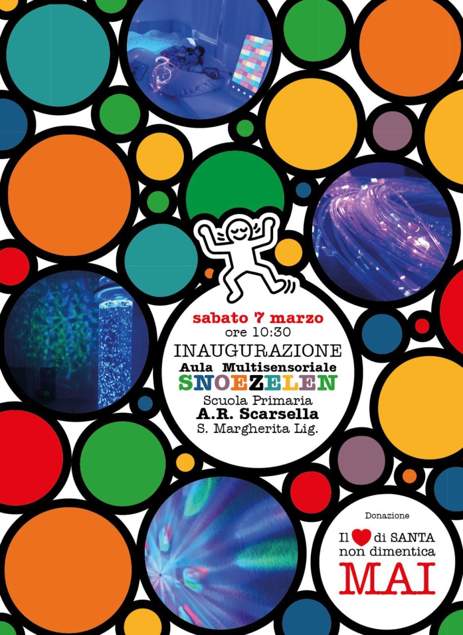 Nasce la stanza “Snoezelen” alla scuola primaria Scarsella