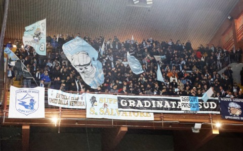 Spezia-Virtus Entella, via libera del Gos per la trasferta dei tifosi chiavaresi