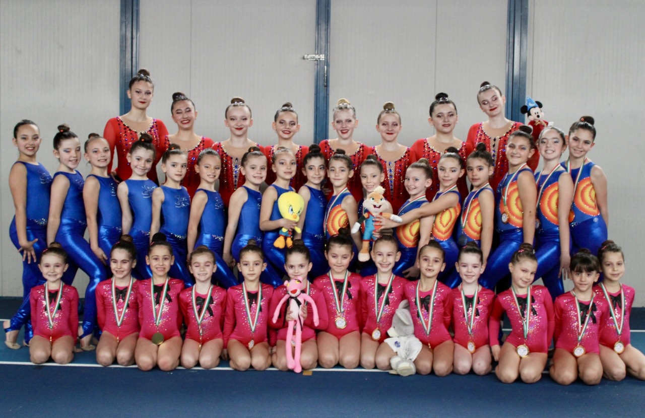 Dominio della Pro Recco Gym alla terza prova del Campionato Italiano