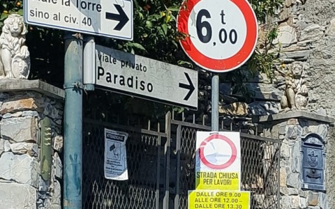 Chiusura di viale La Torre per interventi alla rete fognaria