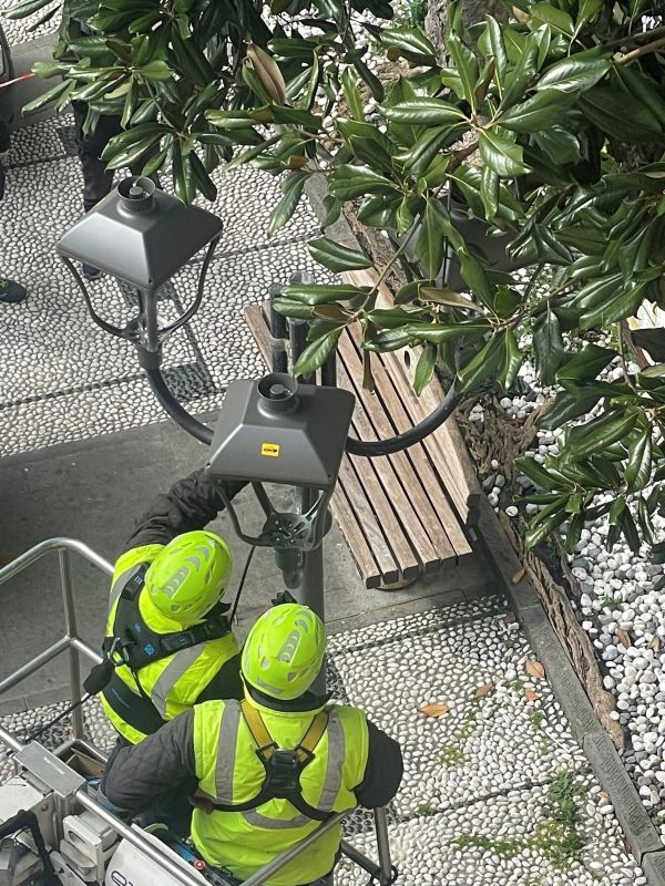 Prosegue a Recco la sostituzione e la messa a norma della pubblica illuminazione