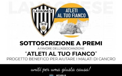 La Lavagnese in campo per una raccolta fondi per i malati di cancro