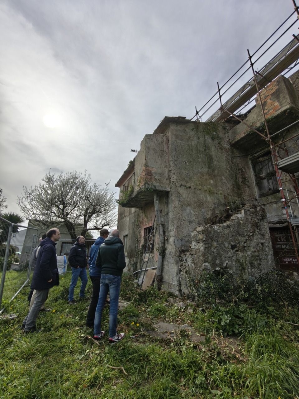 Prosegue l’intervento di recupero della “casa” dell’Orto della Carità